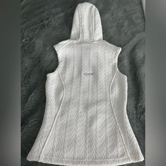 Spyder Core Knit Quilted Hooded Sweater Vest - Picture 12 of 14